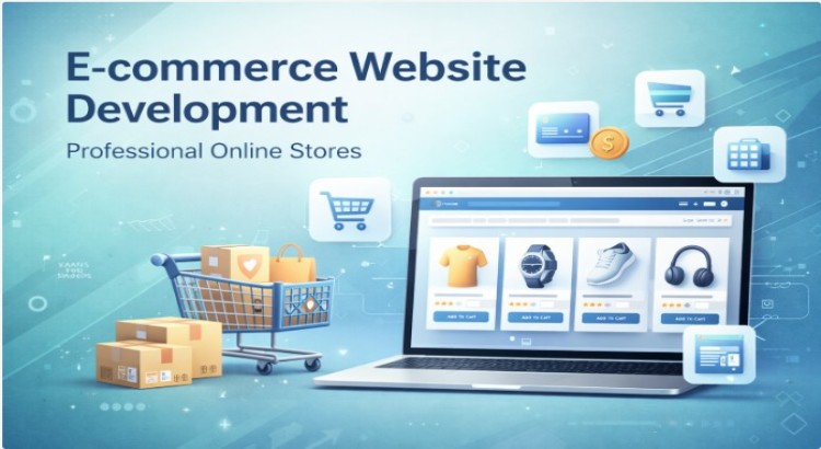 Complete E-commerce website setup