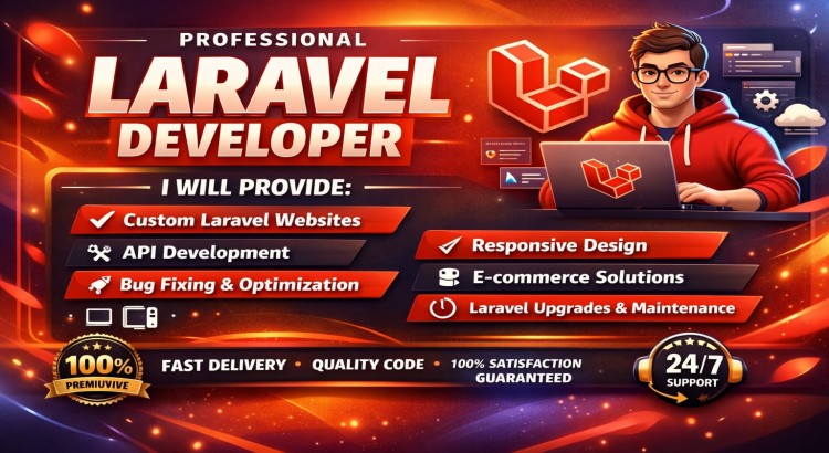 Expert Laravel Developer | 6-Years Experience | Scalable Web Apps & APIs